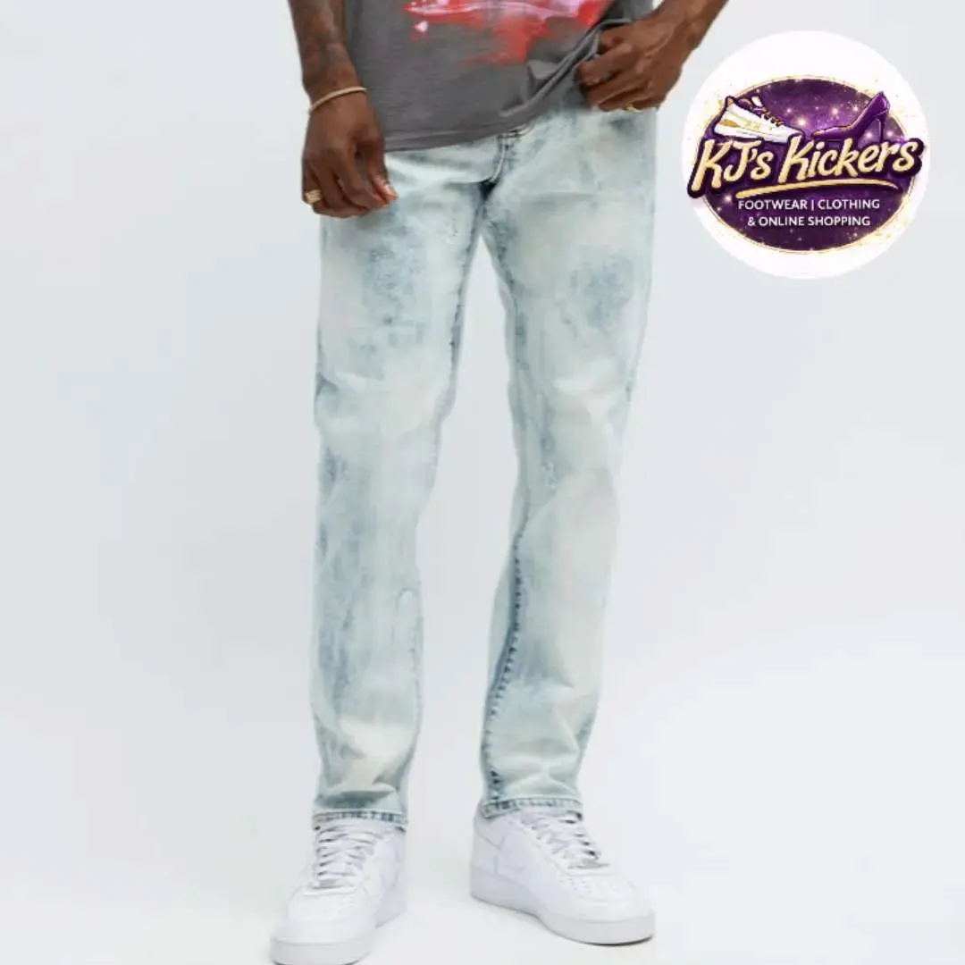 Embroidered Mens Jeans