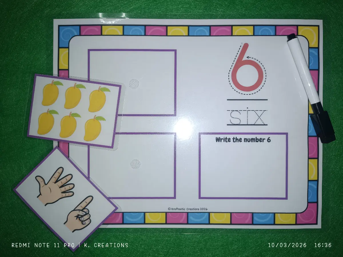 1 to 10 Interactive Mats