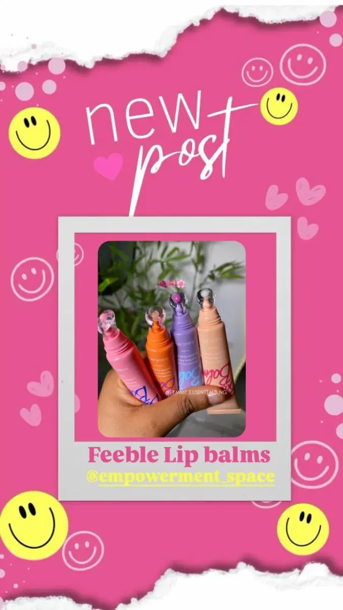 Febble lip balm