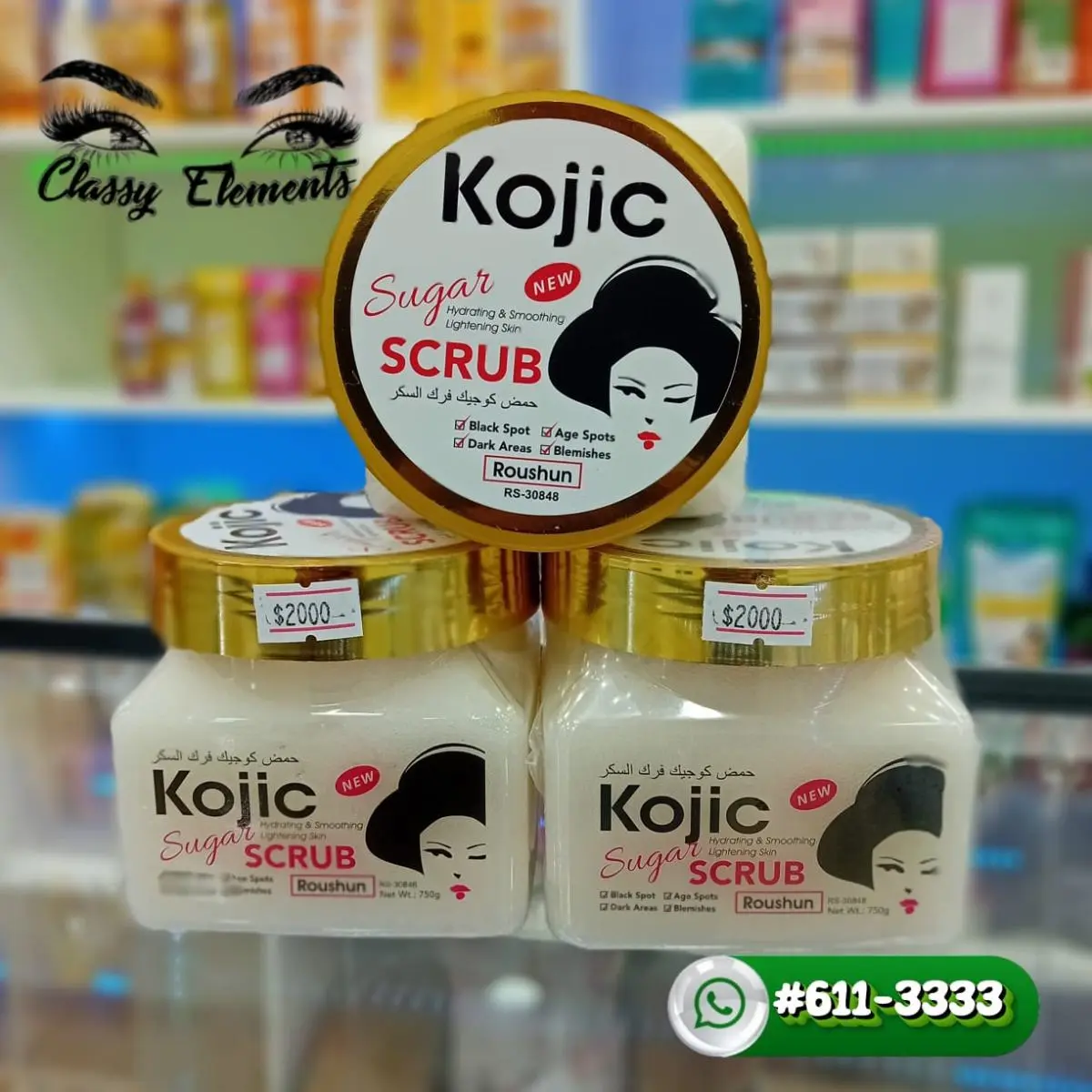 Kojic Acid Body Scrub