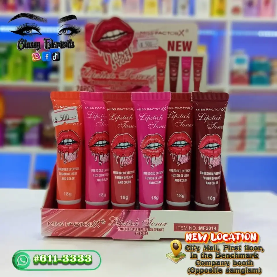 Peel off lip tint stains