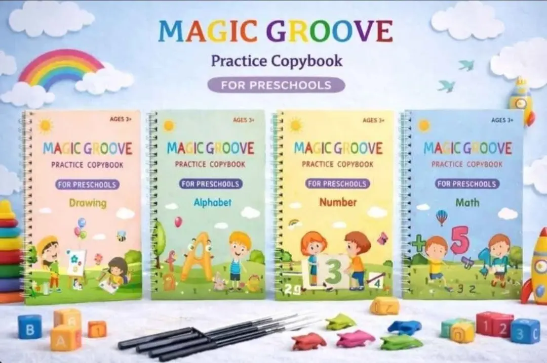 Magic Groove Practice Copybook